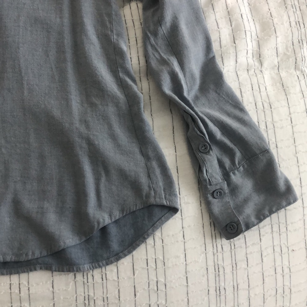 Bcbgeneration Chambray Collard Top - image 4